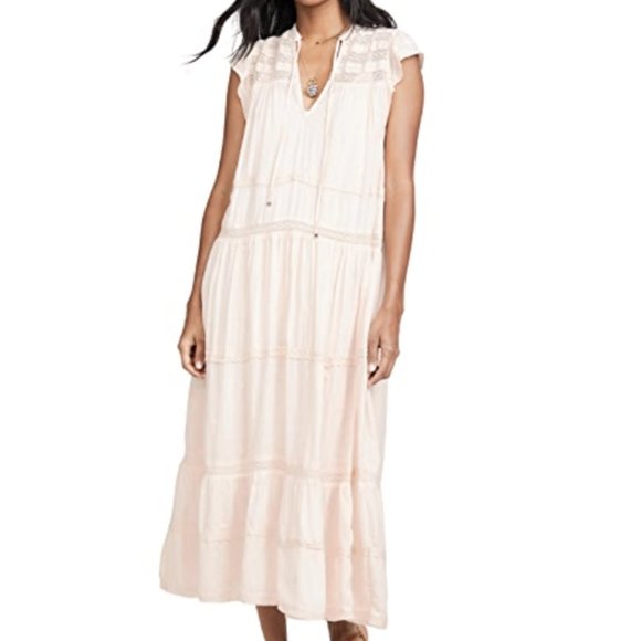 free people midnight midi dress